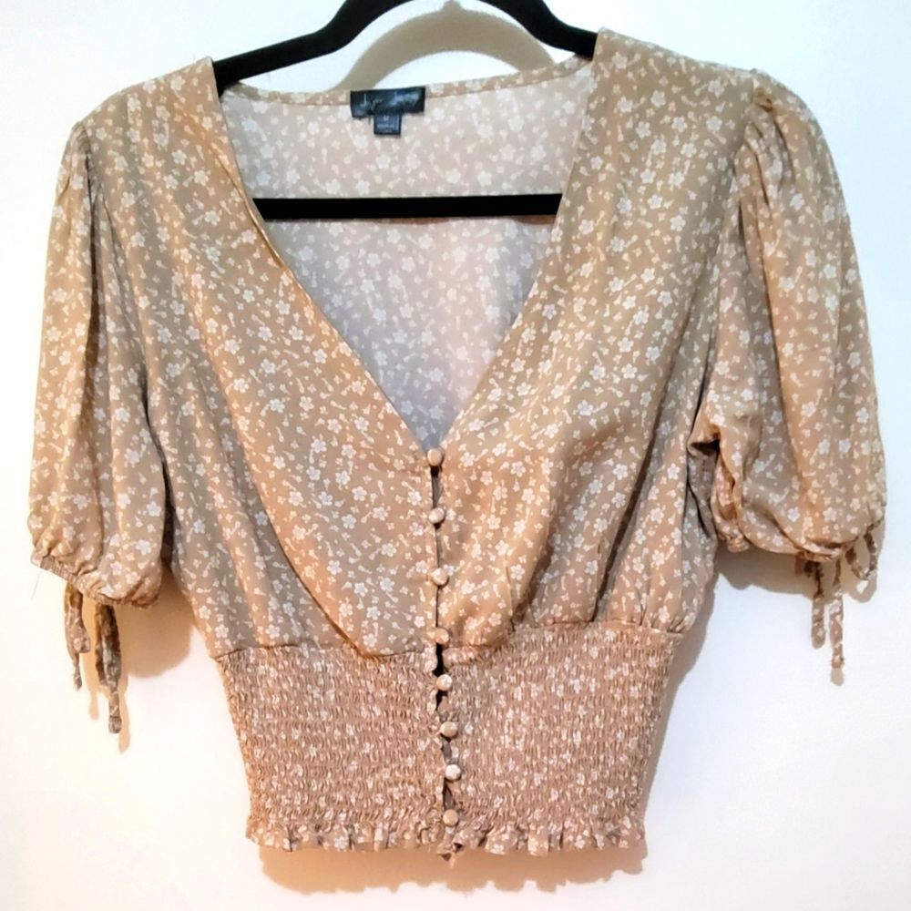 J For Justify  Cropped Top.    LTOP306